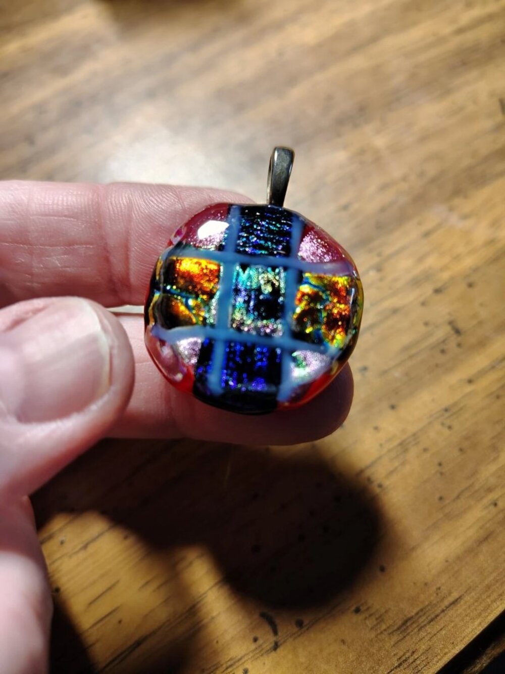 Glass pendant